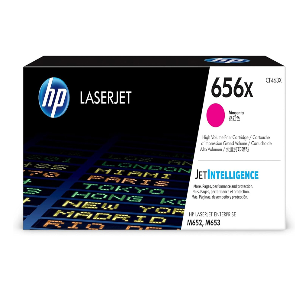 Toner Hp 656X Cf463X Magenta Ent M652 22Kpg 1 Toner Hp 656X Cf463X Magenta Ent M652 22Kpg - Imagen 1