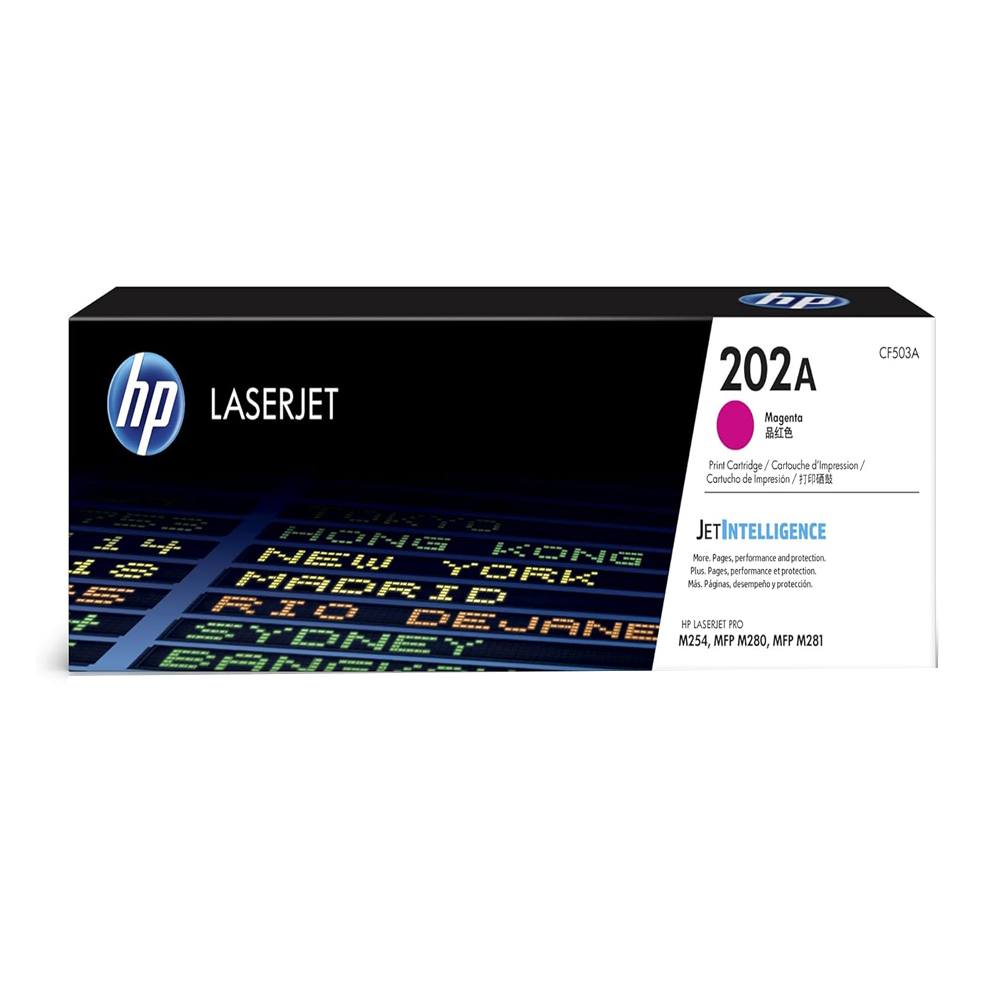 Toner HP 202A Magenta (CF503A) LaserJet M254/M281 1300 Pag.