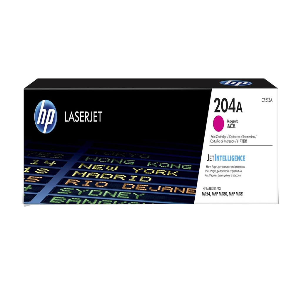 Toner HP 204A Magenta (CF513A) LaserJet M154/M180/M181 900 Pag.