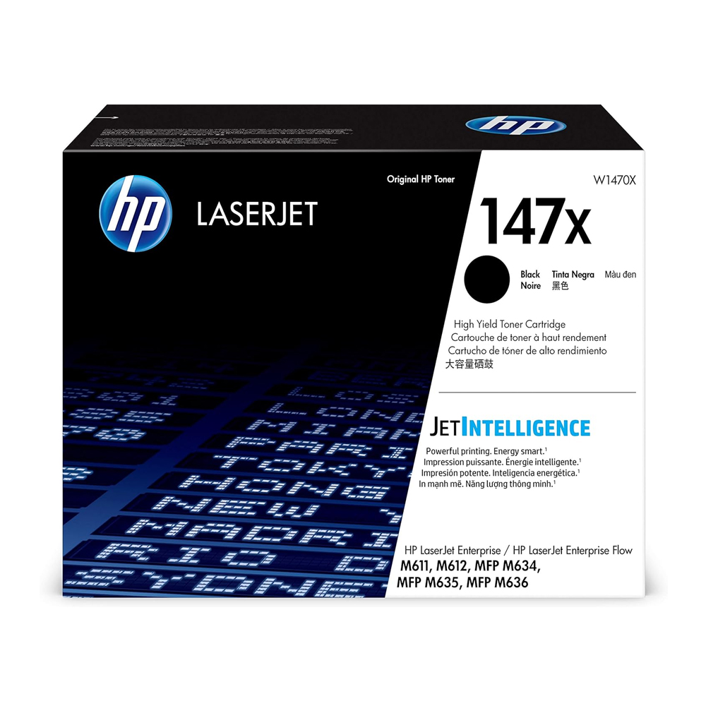 Toner Hp 147X W1470X Black L.J. 107A 25,200 Pgs 1 Toner Hp 147X W1470X Black L.j. 107A 25,200 Pgs - Imagen 1