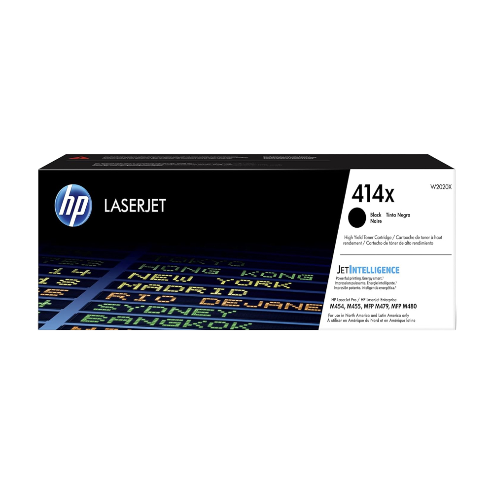 Toner HP 414X W2020X Black L.J. M454 7,500 Pgs