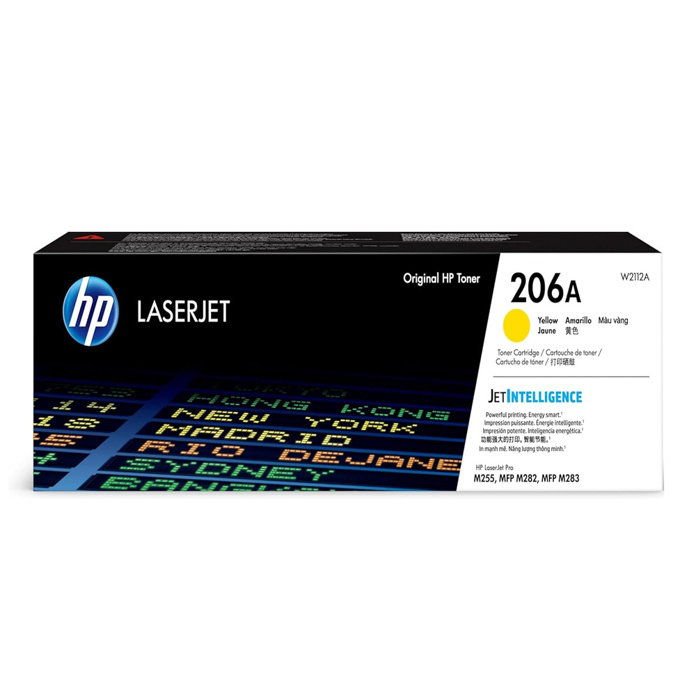 Toner Hp 206A W2112A Yellow L.J. M255 1,250 Pgs