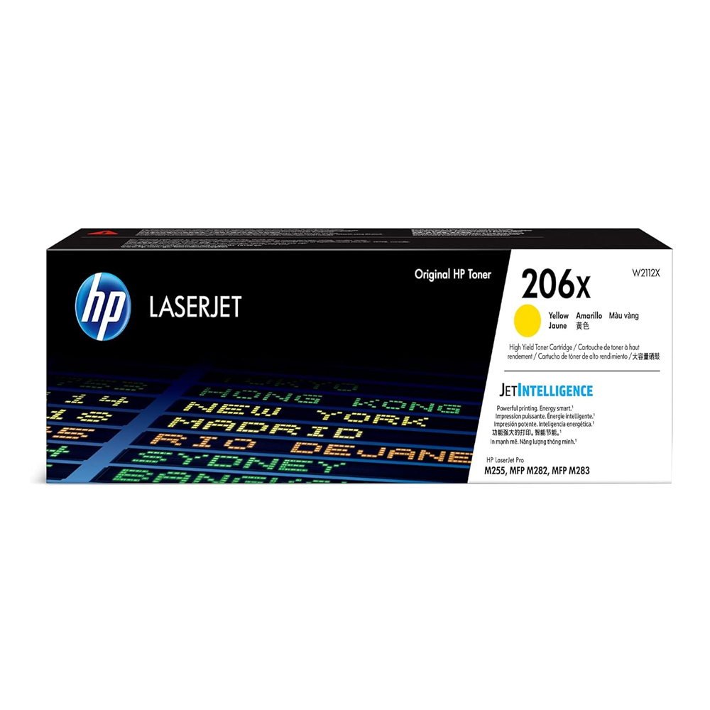 Tóner Hp 206X W2112X Yellow L.J. M255 2,450 Pgs