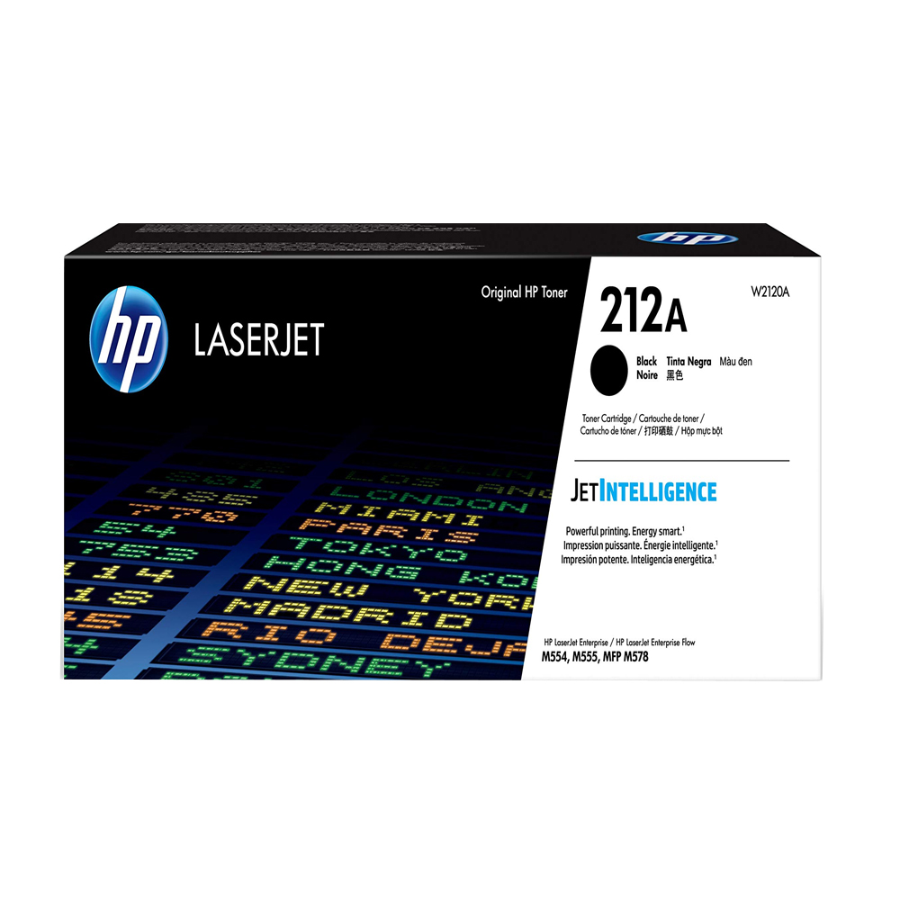 Toner HP 212A Negro (W2120A) LaserJet M554/M555/M578/ 5500 Pag.