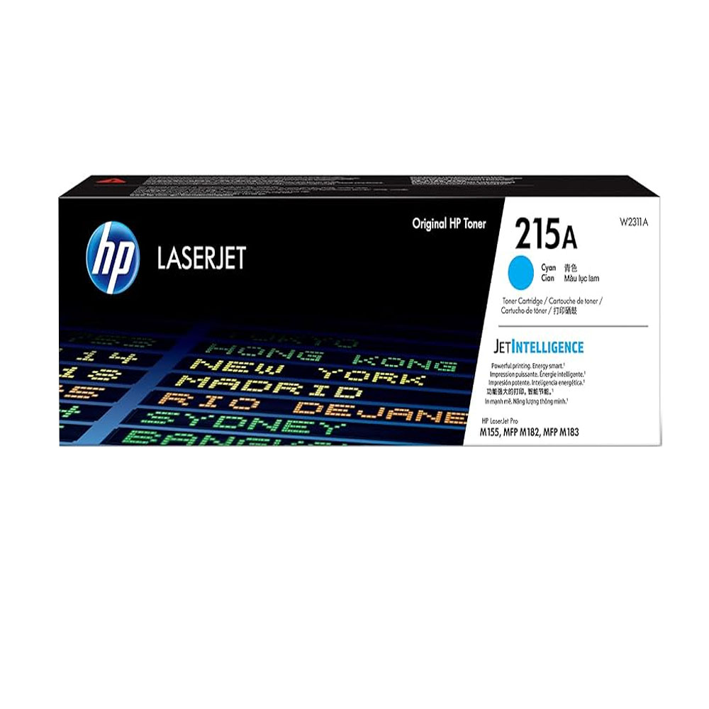 Toner HP 215A Cian (W2311A) LaserJet M155A/M155NW/M182NW/M183FW 850 Pag.