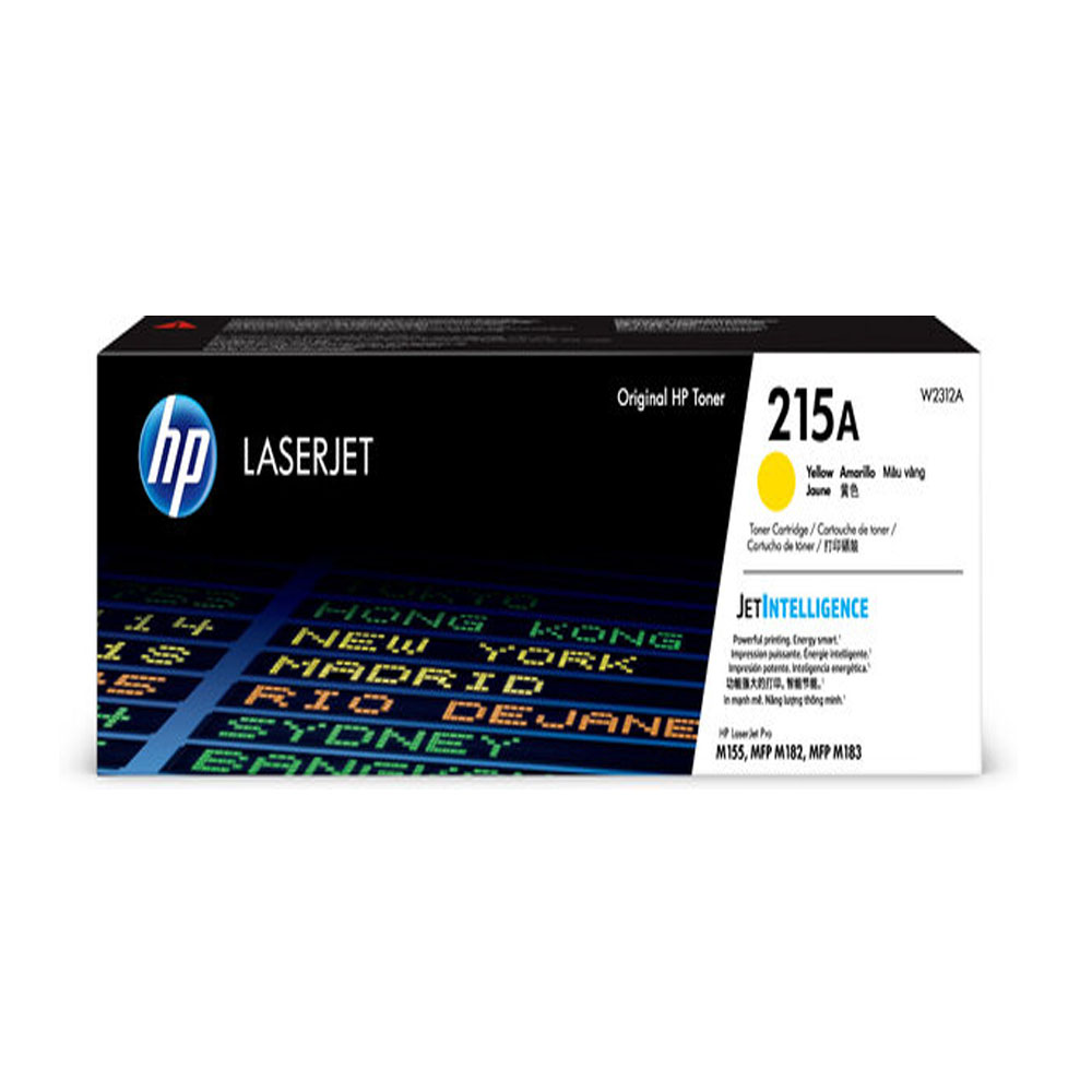 Toner HP 215A Yellow (W2312A) LaserJet M155A/M155NW/M182NW/M183FW 850 Pag.