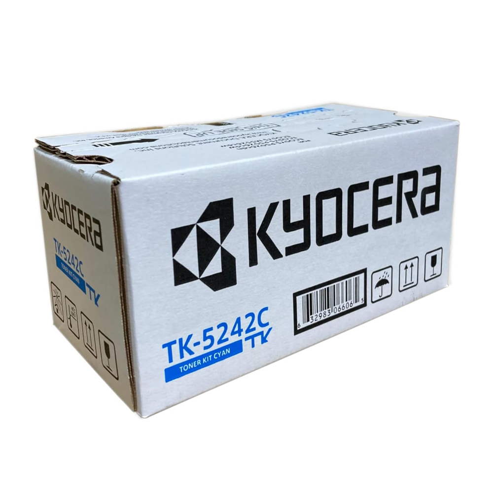 Toner Kyocera Tk-5242C Cyan Ecosys Para M5526Cdw 3,000 Pag.