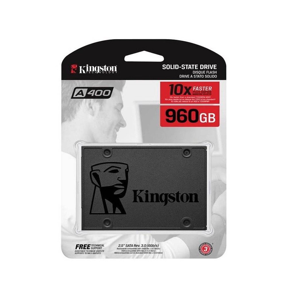Unidad SSD Interno Kingston A400 960GB SATA 2.5″