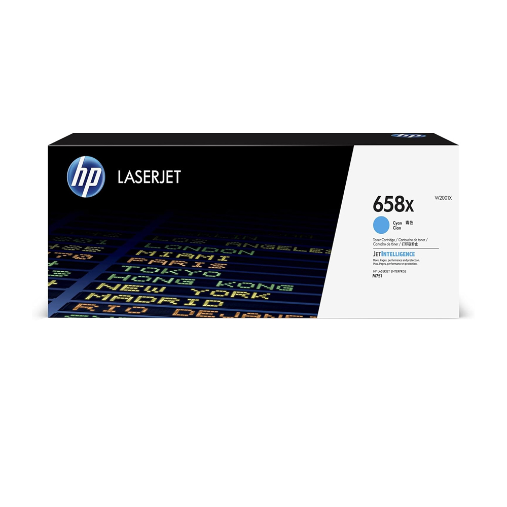 Toner Hp 658X W2001X Cyan L.J. M571 28,000 Pgs - Imagen 1