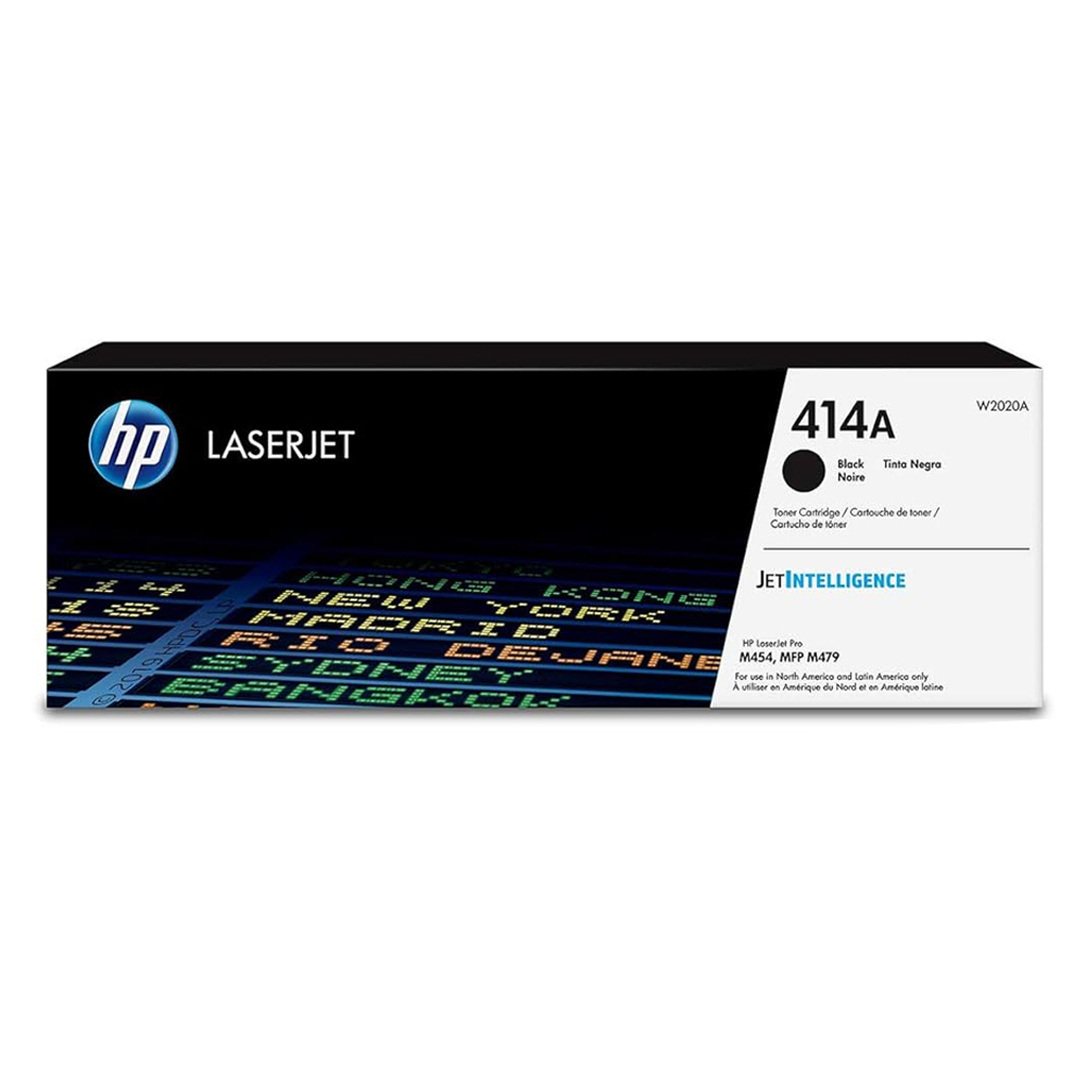 Toner HP 414A Negro (W2020A) LaserJet M454/M479/M455/M480 2400 Pag.