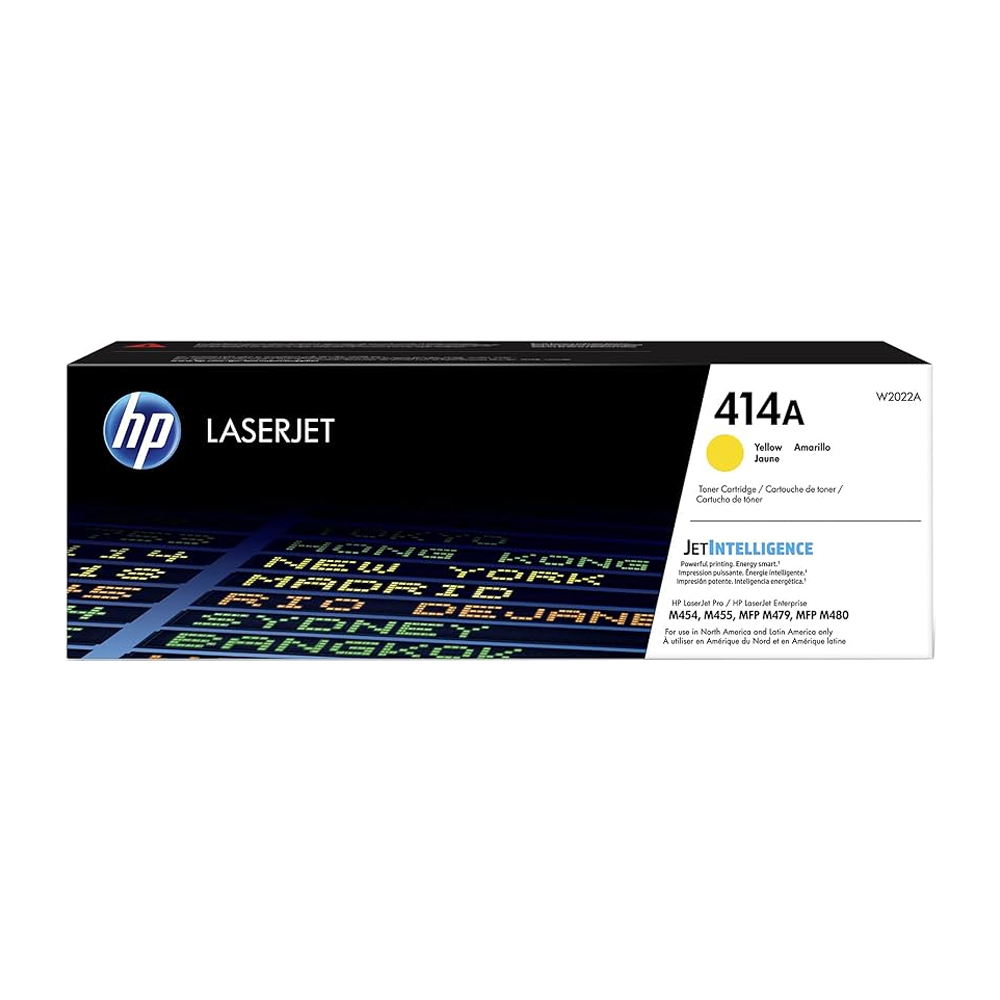 Toner HP 414A Yellow (W2022A) LaserJet M454/M479/M455/M480 2100 Pag.