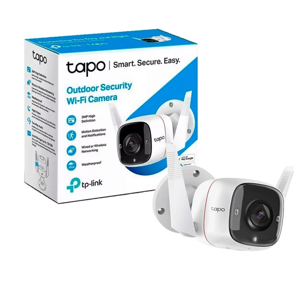 Cámara de Seguridad Wi-Fi TP-Link Tapo C310 3 MP (2K) con Audio