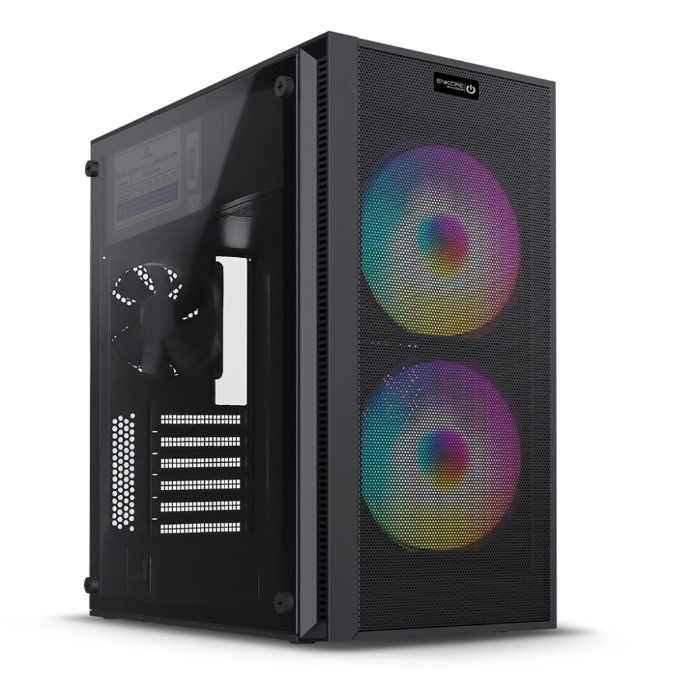 PC Ryzen 5 5600G / 8GB RAM / SSD 240GB / Monitor Teros 23.8″ 120Hz / Case ENK 3021 + Teclado Logitech - Imagen 5