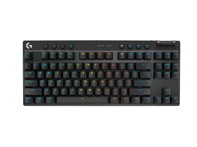 Teclados Gaming Logitech G PRO X TKL Lightspeed USB Black Inalambrio