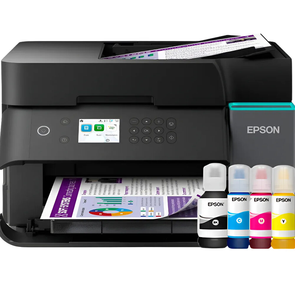 Impresora Multifuncional Epson EcoTank L6370 3 en 1 Wi-Fi con Dúplex Automático y ADF