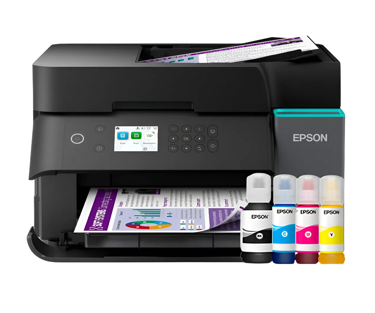 Impresora Multifuncional Epson EcoTank L6370 3 en 1 Wi-Fi con Dúplex Automático y ADF 1 Impresora Multifuncional Epson Ecotank L6370 3 En 1 Wi-Fi Con Dúplex Automático Y Adf - Imagen 1