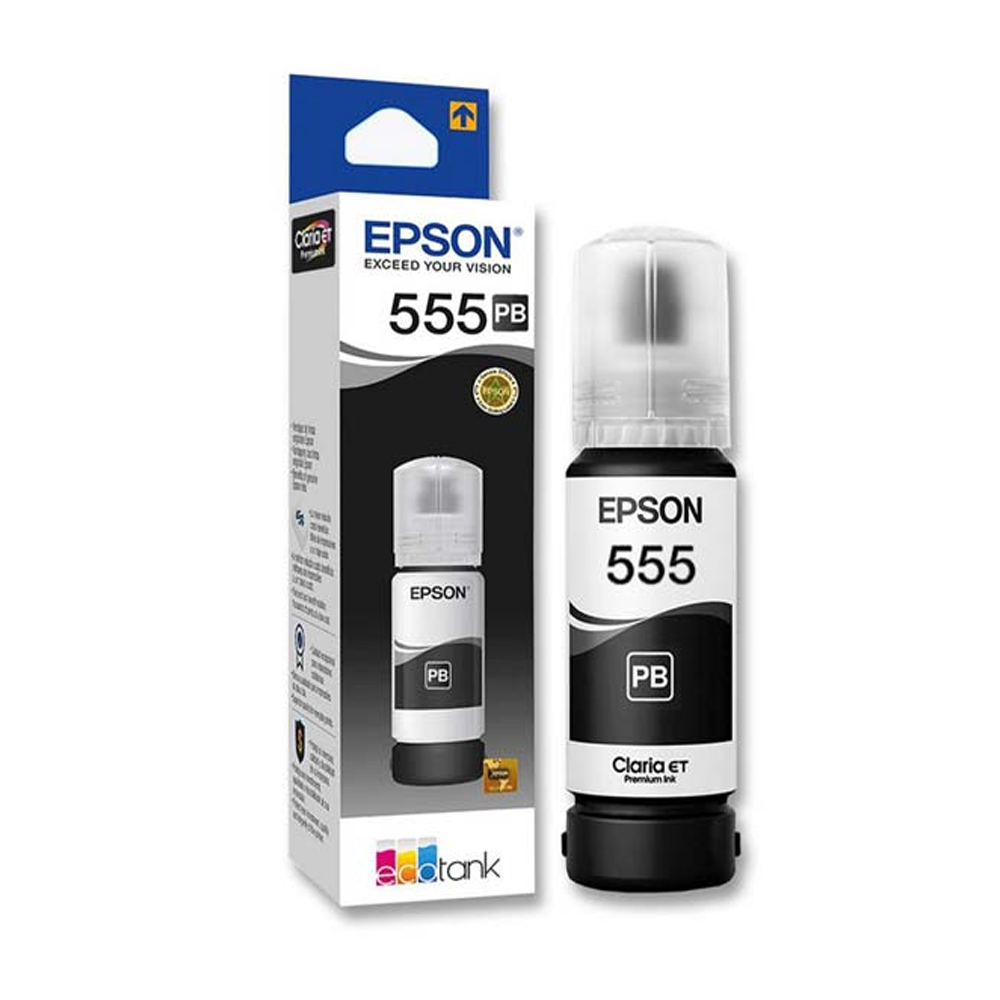 Tinta Epson T555120-Al Negro Foto Para L8160