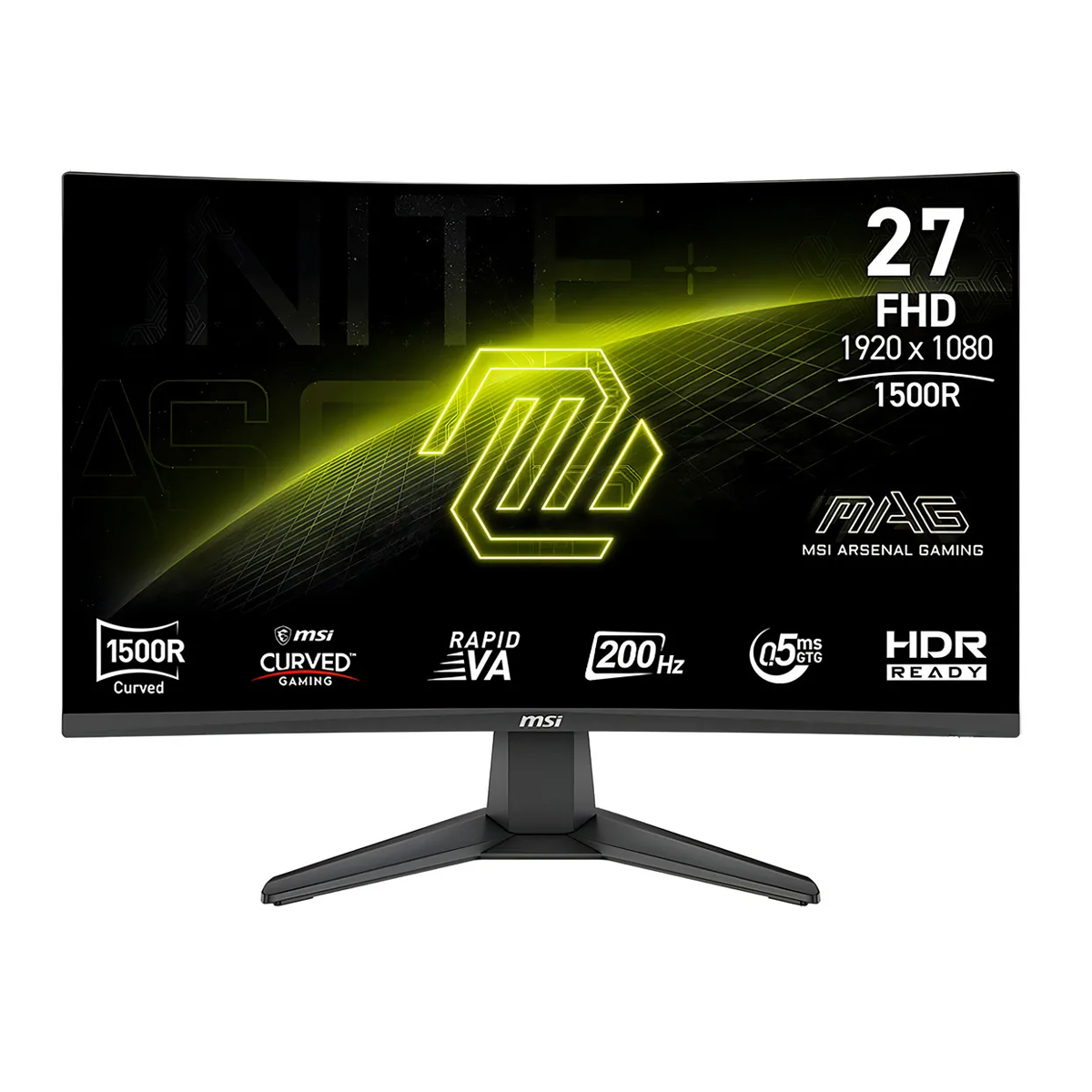 Monitor Gamer Curvo MSI MAG 276CF 27, 200Hz, 0.5ms, Panel Rapid VA, Full HD 1 Monitor Gamer Curvo Msi Mag 276Cf 27, 200Hz, 0.5Ms, Panel Rapid Va, Full Hd