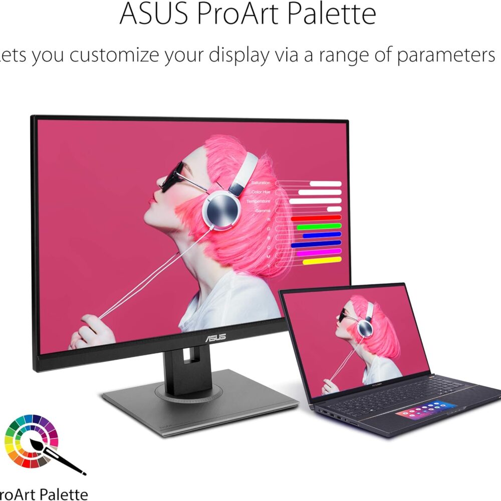 Monitor Profesional ASUS PA278QV 27” 2K IPS – Ideal para Diseño y Artes Gráficas - Imagen 7