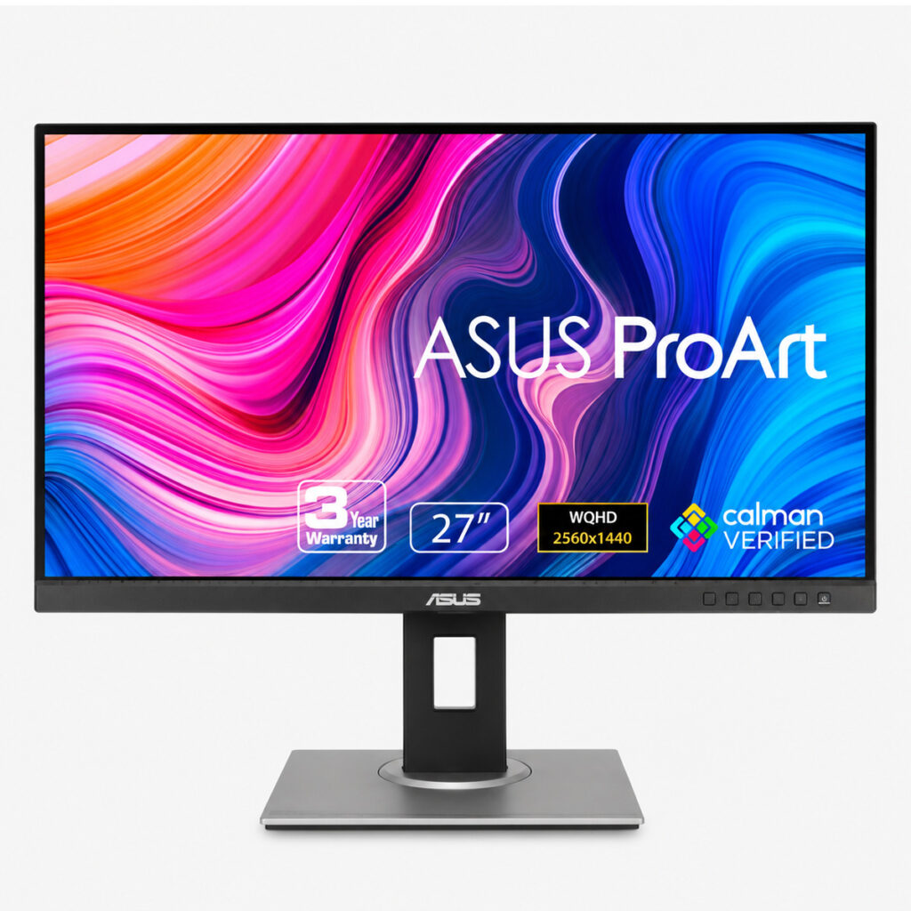 Monitor Profesional ASUS PA278QV 27” 2K IPS – Ideal para Diseño y Artes Gráficas