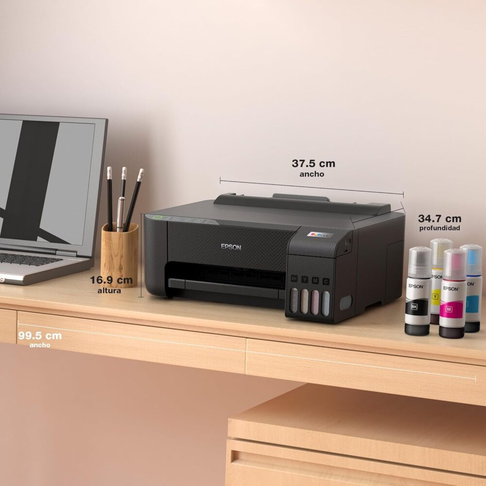 Impresora Epson EcoTank L1250 WiFi de Tinta Continua - Imagen 3