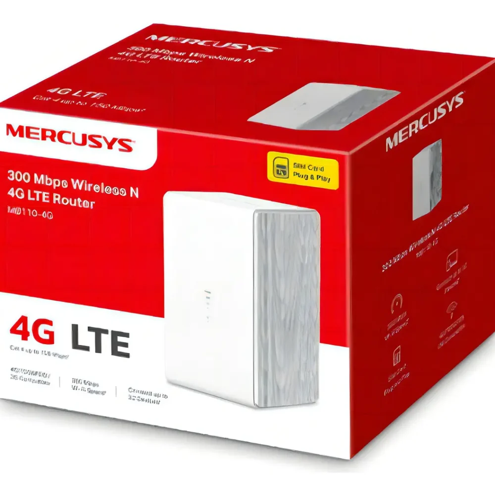 MERCUSYS MB110-4G Router WiFi 4G LTE 300Mbps | Internet Móvil Rápido y Estable - Imagen 6