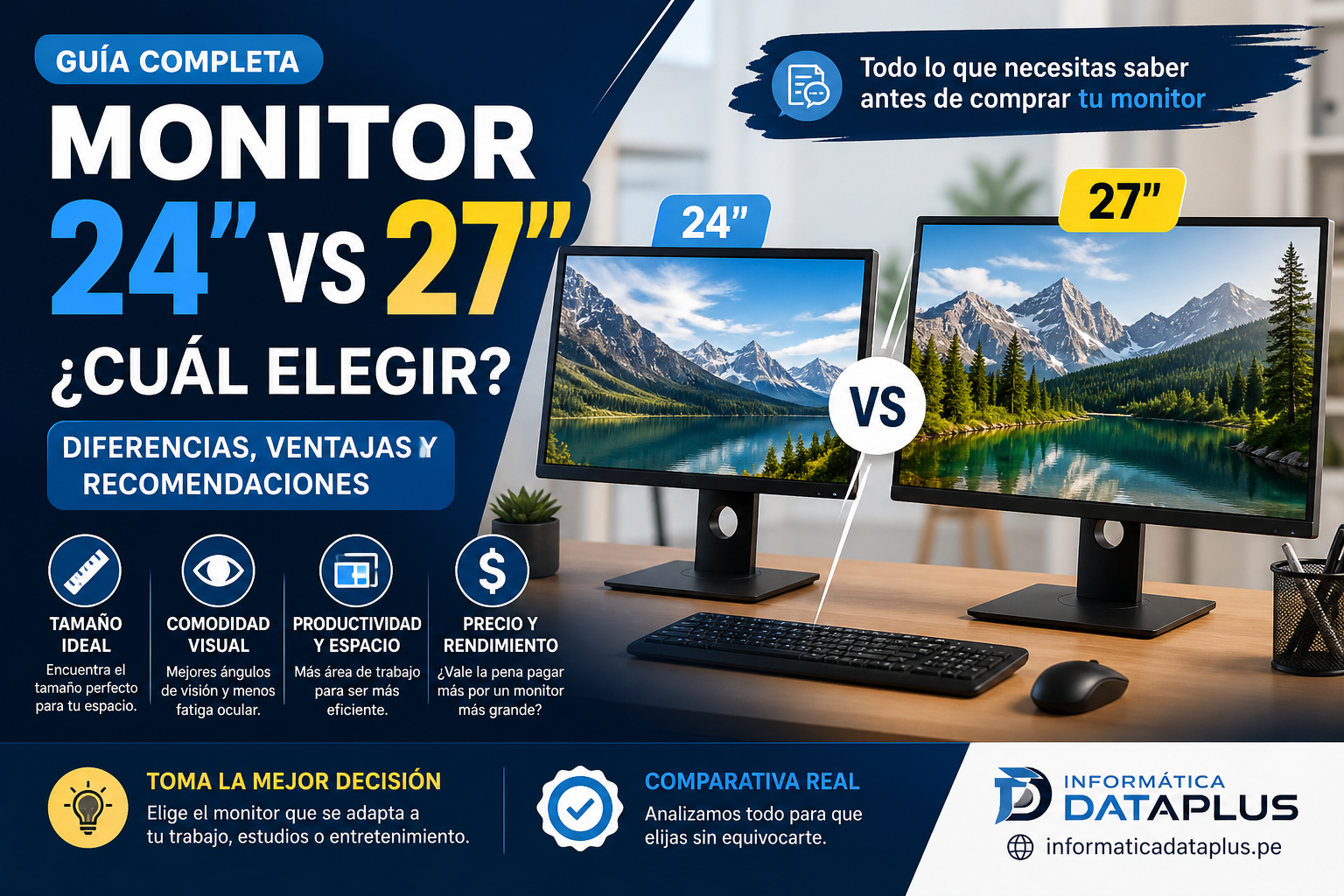 Que Monitor Comprar Para Oficina Guia Completa Para Trabajar Mejor