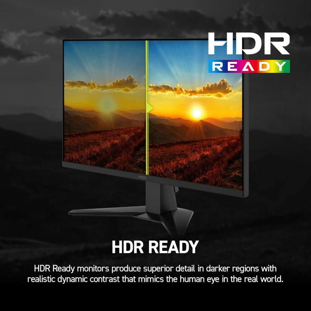 Monitor Gamer 24 MSI MAG 245F X24 IPS FHD 240Hz 0.5ms FreeSync - Imagen 5