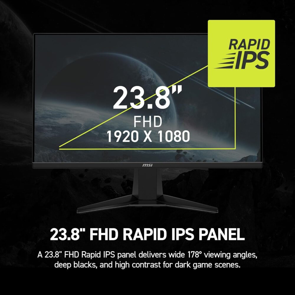 Monitor Gamer 24 MSI MAG 245F X24 IPS FHD 240Hz 0.5ms FreeSync - Imagen 7