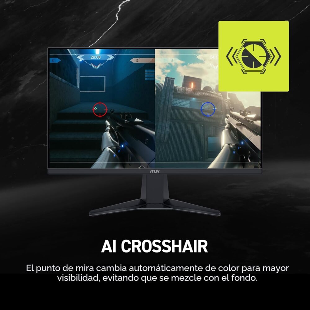 Monitor Gamer 24 MSI MAG 245F X24 IPS FHD 240Hz 0.5ms FreeSync - Imagen 8