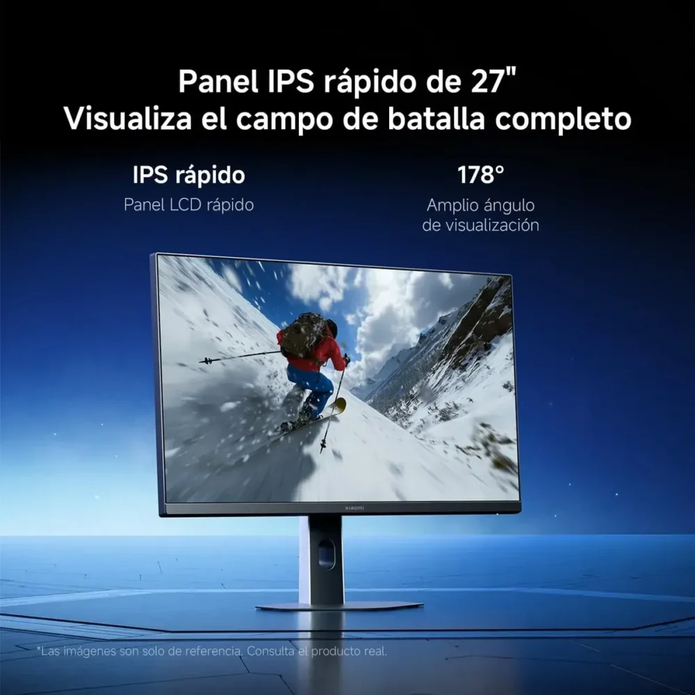 Monitor Gamer Xiaomi G27I 2026 27" FHD IPS 200Hz 1ms GTG HDR400 Negro - Imagen 6