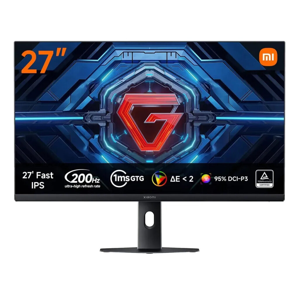 Monitor Gamer Xiaomi G27i 2026 27" FHD IPS 200Hz 1ms GTG HDR400 Negro