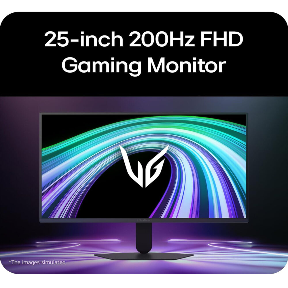 Monitor LG UltraGear G5 25G523B 24.5" FHD IPS 200Hz - Imagen 2
