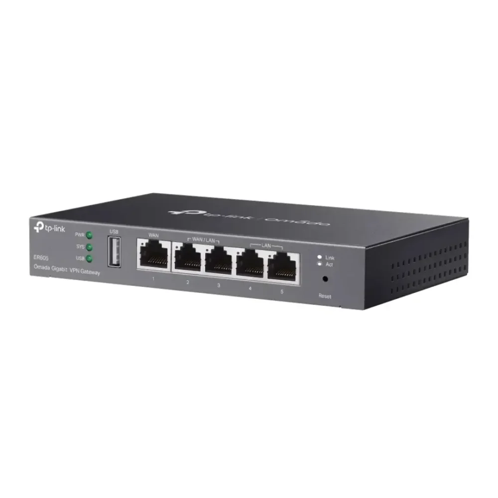 TP-Link ER605 Omada Gateway VPN Gigabit Multi-WAN - Imagen 3