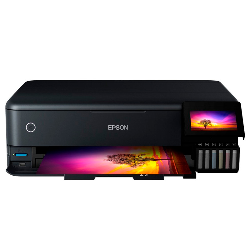 Impresora Epson EcoTank L8180 Multifuncional Fotográfica A3+ WiFi 122