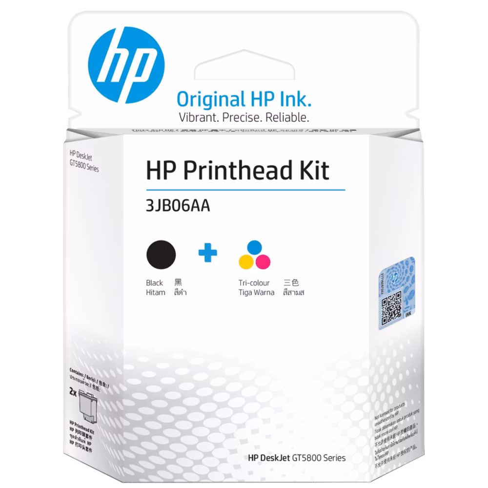 Kit Cabezal HP 3JB06AA Original Negro Tricolor para Ink Tank 415 515 310 315 410 411 GT 5810 5820