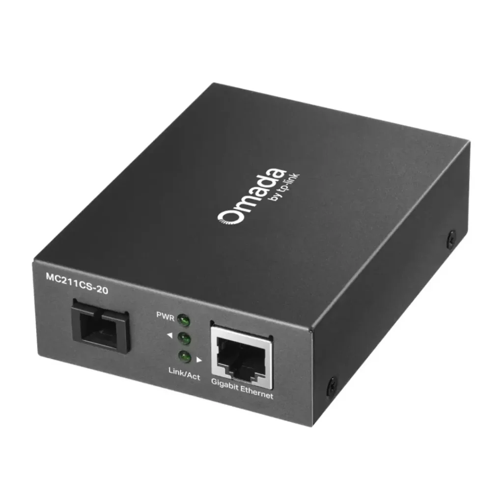 Convertidor de Medios TP-Link Omada MC211CS-20 Gigabit WDM Monomodo SC 20 km