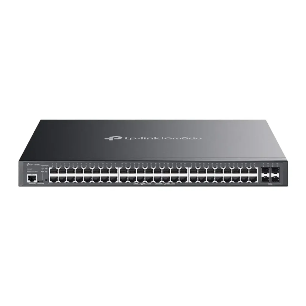 TP-Link Omada SG3452P Switch Administrable L2+, 48 Puertos Gigabit PoE+, 384W, 4 SFP Gigabit