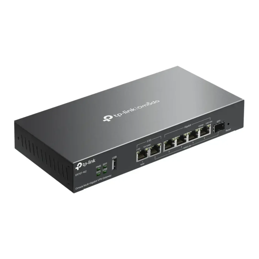 Router VPN TP-Link Omada ER707-M2 Multi-Gigabit 2.5G SFP USB - Imagen 3