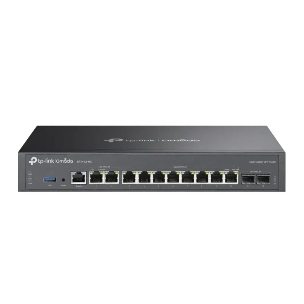 Router VPN TP-Link Omada ER7412-M2 Multi-Gigabit 2.5G 8 Gigabit 2 SFP