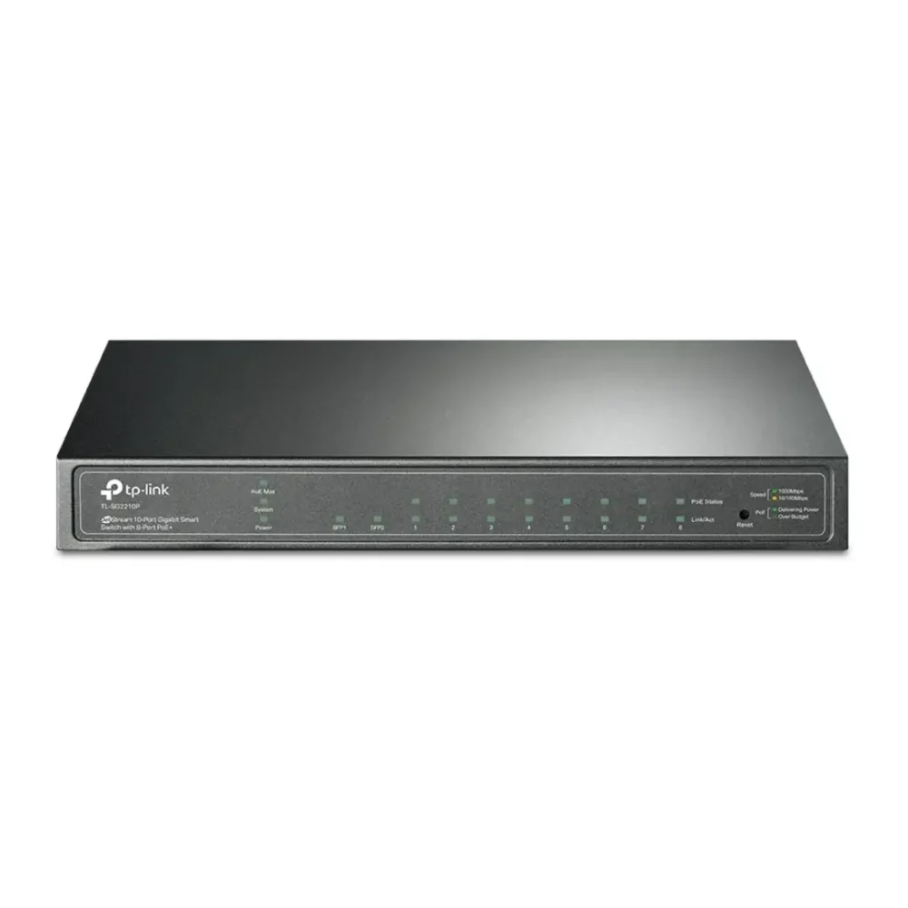 TP-Link Omada SG2210P Switch Smart L2+, 8 Puertos Gigabit PoE+, 2 SFP Gigabit, 61W - Imagen 2