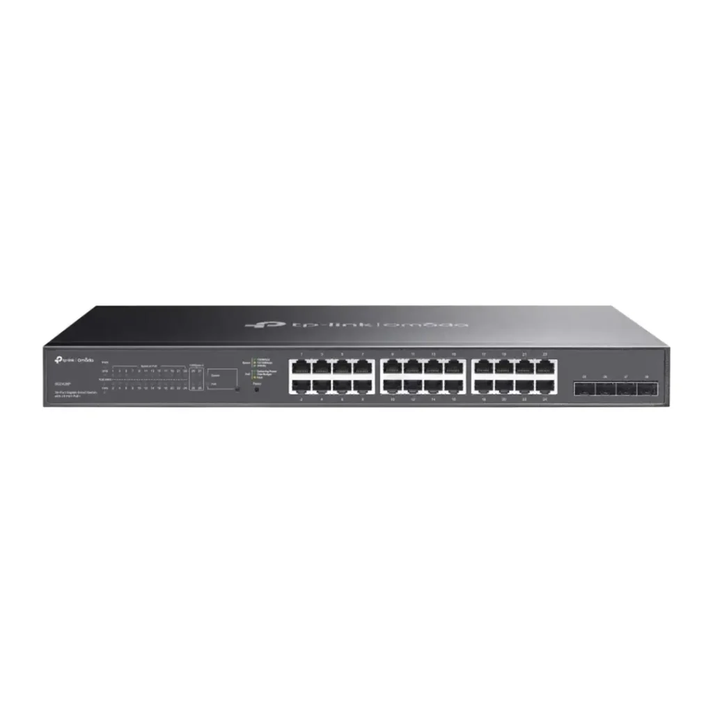 TP-Link Omada SG2428P Switch Administrable L2+ 24 Puertos Gigabit PoE+ 250W + 4 SFP