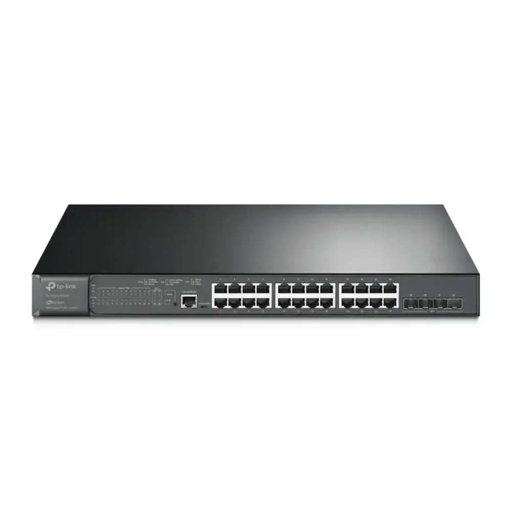 SG3428XMP Switch administrable Omada L2+, 24 Gb PoE+ (384W), 4 SFP+ 10G