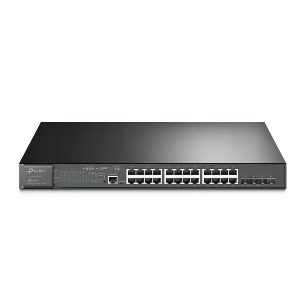 SG3428XMP Switch administrable Omada L2+, 24 Gb PoE+ (384W), 4 SFP+ 10G