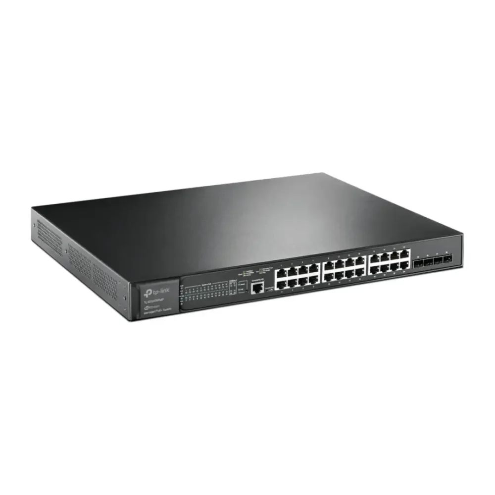Switch TP-Link Omada SG3428XMP L2+ 24 Puertos Gigabit PoE+ 384W 4 SFP+ 10G - Imagen 2