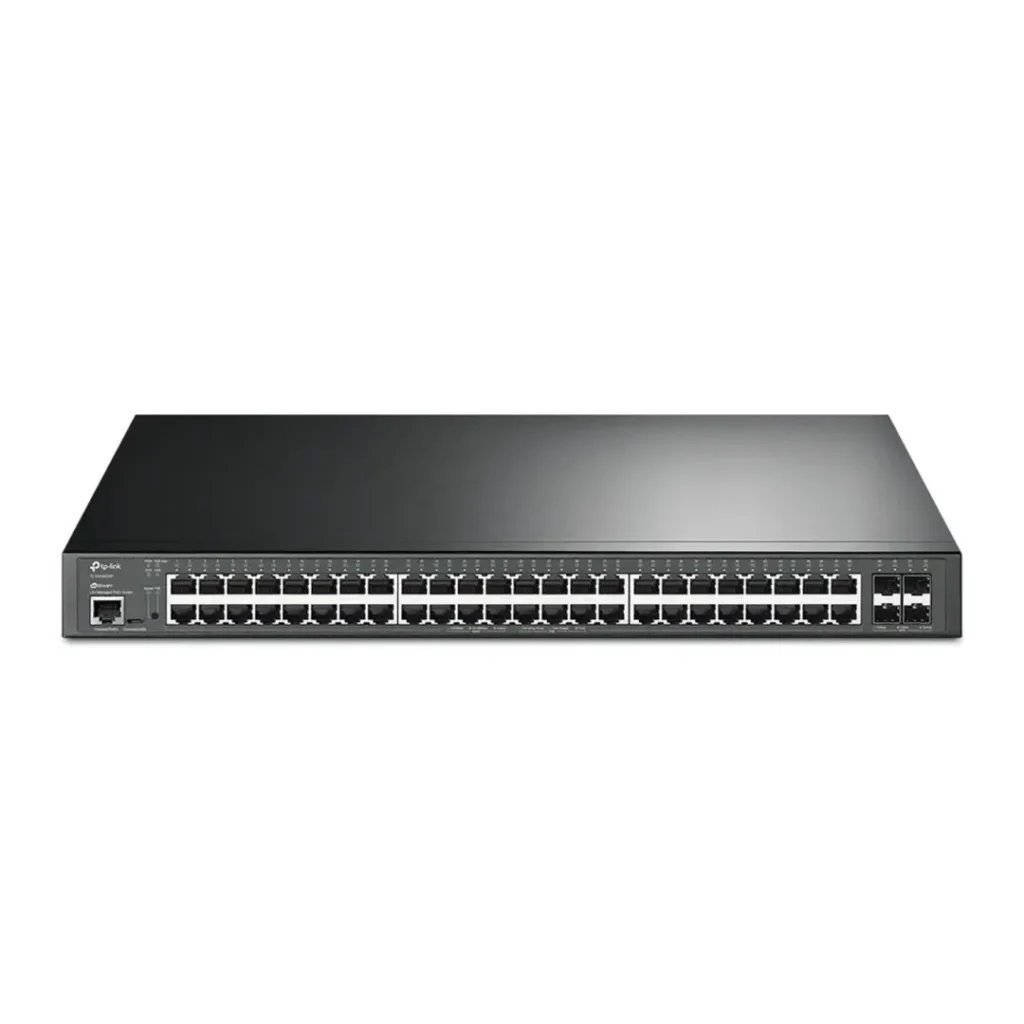 SG3452XP Switch administrable Omada L2+, 48 Gb PoE+ (500W), 4 SFP+ 10G