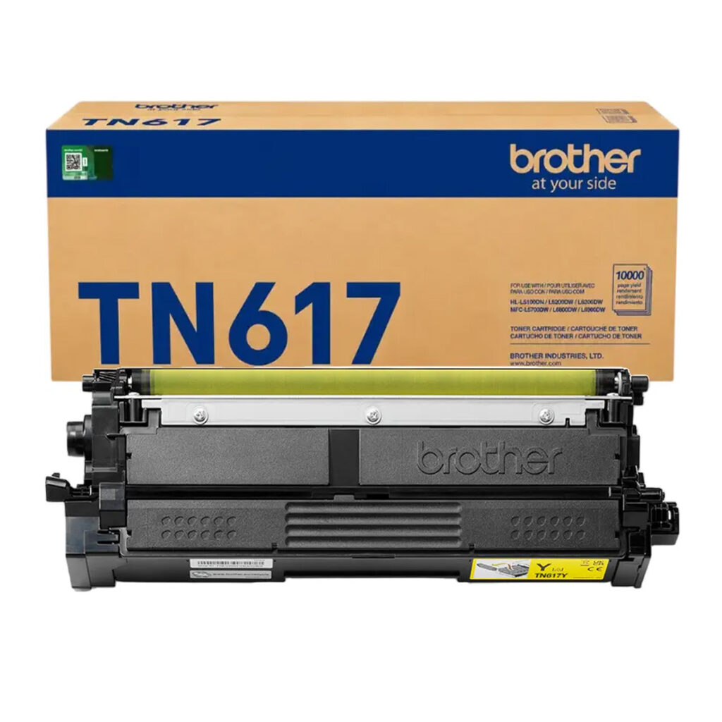 Tóner Brother TN617Y Yellow Original 10,000 Páginas para MFC-L8970CDW