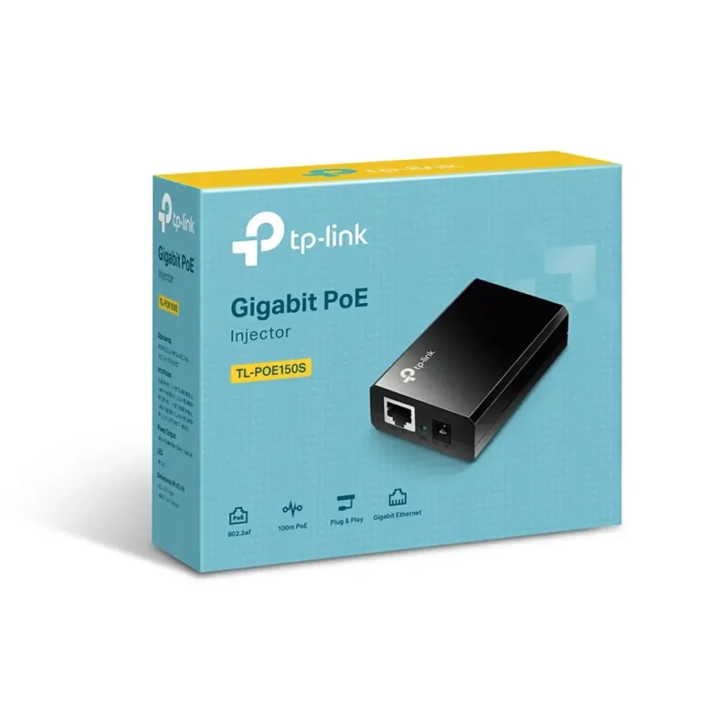 TP-Link POE150S Inyector PoE Gigabit 15.4W IEEE 802.3af - Imagen 7