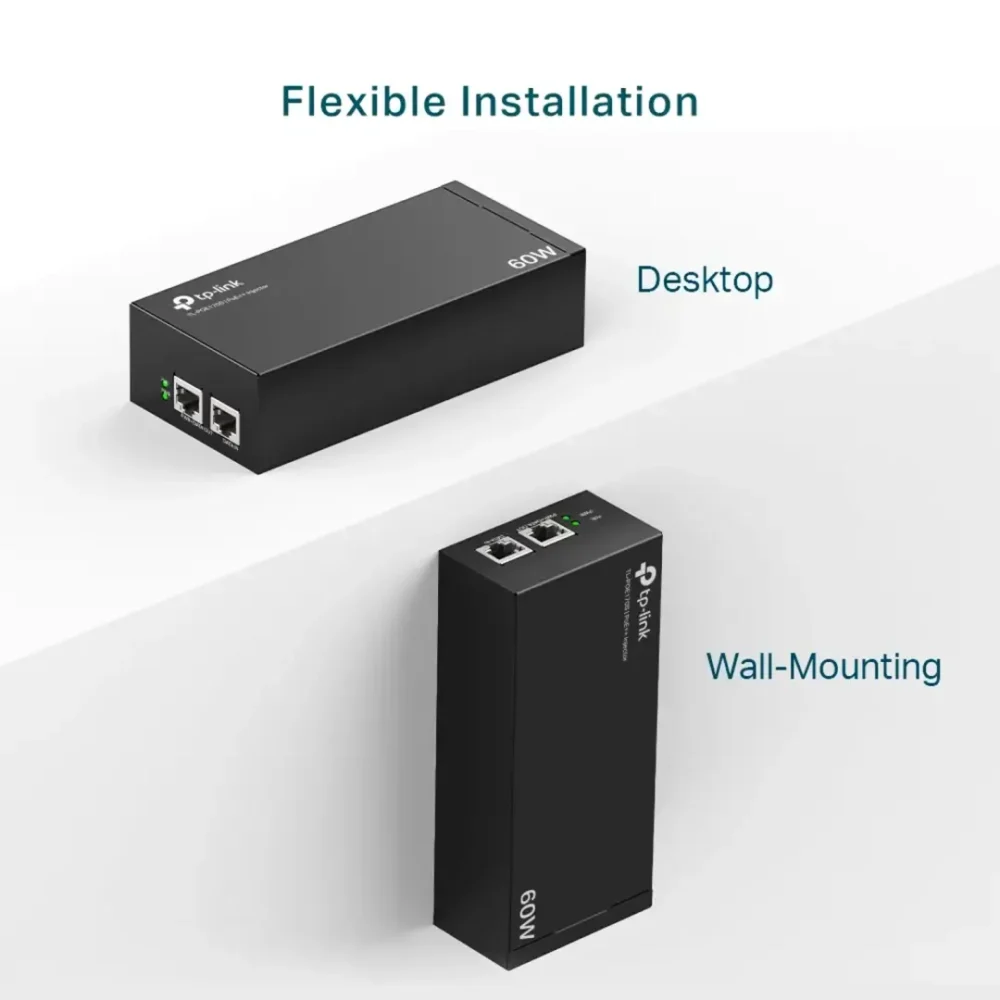 TP-Link Omada POE170S Inyector PoE++ Gigabit 60W IEEE 802.3af/at/bt - Imagen 7