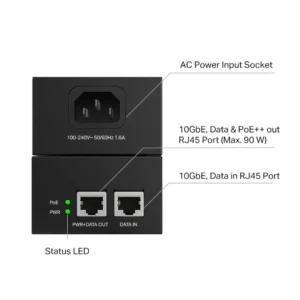 TP-Link POE380S PoE++ 90W 10 Gigabit Ethernet